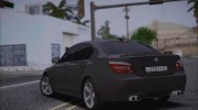 BMW M5 E60 для GTA San Andreas миниатюра 2
