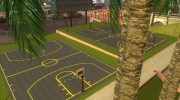 Обновлённая баскетбольная площадка для GTA San Andreas миниатюра 2