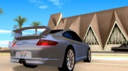 Porsche 911 GT3 (997) 2007 для GTA San Andreas миниатюра 4