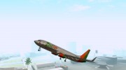 Boeing 737-800 Zest Air para GTA San Andreas miniatura 5