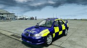 Subaru Impreza WRX Police for GTA 4 miniature 1