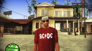 AC/DC футболка for GTA San Andreas miniature 1