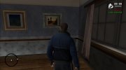 Niko Bellic in Blue Jacket для GTA San Andreas миниатюра 2