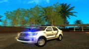 Toyota Fortuner Полиция Украины para GTA San Andreas miniatura 1