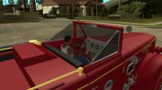 American LaFrance 600-Series 1941 для GTA San Andreas миниатюра 9