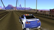 Nissan GTR35 Police Undercover для GTA San Andreas миниатюра 3