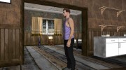 Skin HD GTA V Online парень с белыми глазами for GTA San Andreas miniature 5