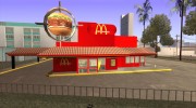 McDonals Ultimate для GTA San Andreas миниатюра 1