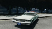 Chevrolet Impala Police 1983 для GTA 4 миниатюра 1