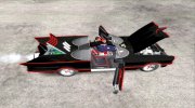 GTA V Vapid Peyote Batmobile 66 para GTA San Andreas miniatura 3
