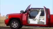 Chevrolet Silverado 1500 LT 2010 для GTA San Andreas миниатюра 12