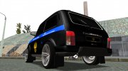 Lada 4x4 Отдел по борьбе с понтами for GTA San Andreas miniature 5