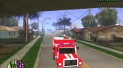 ГАЗ 3309 Пожарный для GTA San Andreas миниатюра 3
