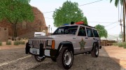 Jeep Cherokee Police 1988 para GTA San Andreas miniatura 1