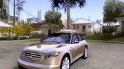 Infiniti FX45 2007 для GTA San Andreas миниатюра 1