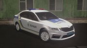 Skoda Oktavia VRS 2017 Полиция Украины para GTA San Andreas miniatura 4