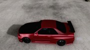 Nissan Skyline R34 para GTA San Andreas miniatura 2