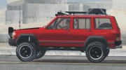 Jeep Cherokee 1998 Off Road 4x4 для GTA San Andreas миниатюра 5