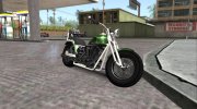 GTA V Western Motorcycle Wolfsbane V2 для GTA San Andreas миниатюра 1