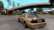 Ford Crown Victoria Kansas Police para GTA San Andreas miniatura 3