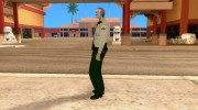 Качественный скин полицейского для GTA San Andreas миниатюра 2