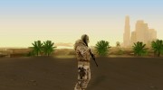 COD MW2 Ghost Sniper Desert Camo для GTA San Andreas миниатюра 4