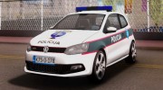 Volkswagen Polo GTI BIH Police Car para GTA San Andreas miniatura 1