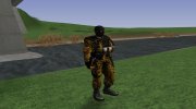 Член группировки Хаос в бронежилете ПСЗ-7 из S.T.A.L.K.E.R v.4 para GTA San Andreas miniatura 4
