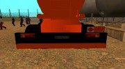 Прицеп цистерна огнеопасно for GTA San Andreas miniature 3