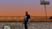 Punisher Skin para GTA San Andreas miniatura 5