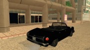 Glendale Cabrio для GTA San Andreas миниатюра 3