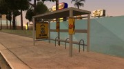 Остановка Downtown Cab Co para GTA San Andreas miniatura 3