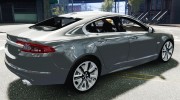 Jaguar XFR 2010 v2.0 для GTA 4 миниатюра 5