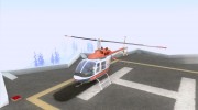 Bell 206 B Police texture2 para GTA San Andreas miniatura 1
