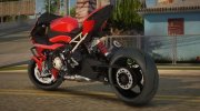 BMW S1000RR Long Arm для GTA San Andreas миниатюра 3