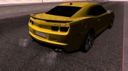 Chevrolet Camaro ZL1 for GTA San Andreas miniature 2