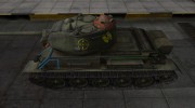 Контурные зоны пробития Т-43 for World Of Tanks miniature 2