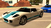 2002 Ford GT Bullet Sa Style para GTA San Andreas miniatura 3