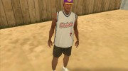 Lakers Cap для GTA San Andreas миниатюра 3