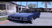 BMW E34 M5 1995 for GTA San Andreas miniature 1