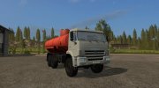КамАЗ бензовоз для Farming Simulator 2017 миниатюра 1