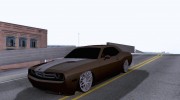 Dodge Challenger Socado Com Rotiform FIXA para GTA San Andreas miniatura 1