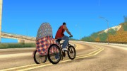 Manual Rickshaw v2 Skin5 para GTA San Andreas miniatura 4