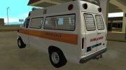 Ford Econoline E-250 1986 ambulance para GTA San Andreas miniatura 4