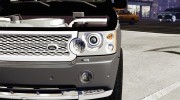 Range Rover Supercharged 2009 v2.0 для GTA 4 миниатюра 13