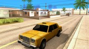 Greenwood Taxi для GTA San Andreas миниатюра 1