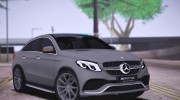 Mercedes-Benz GLE 63 AMG Coupe for GTA San Andreas miniature 1
