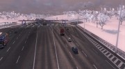 Зимний мод v3 for Euro Truck Simulator 2 miniature 9