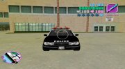 Police car from gta 3 для GTA Vice City миниатюра 1