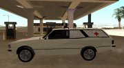 Chevrolet Caravan Diplomata 1992 ambulância for GTA San Andreas miniature 5